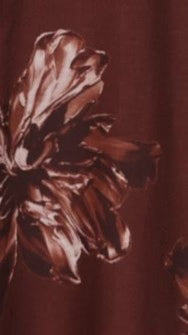 Skye Maxi Dress - Chocolate Flower