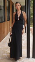 Larna Maxi Dress - Black