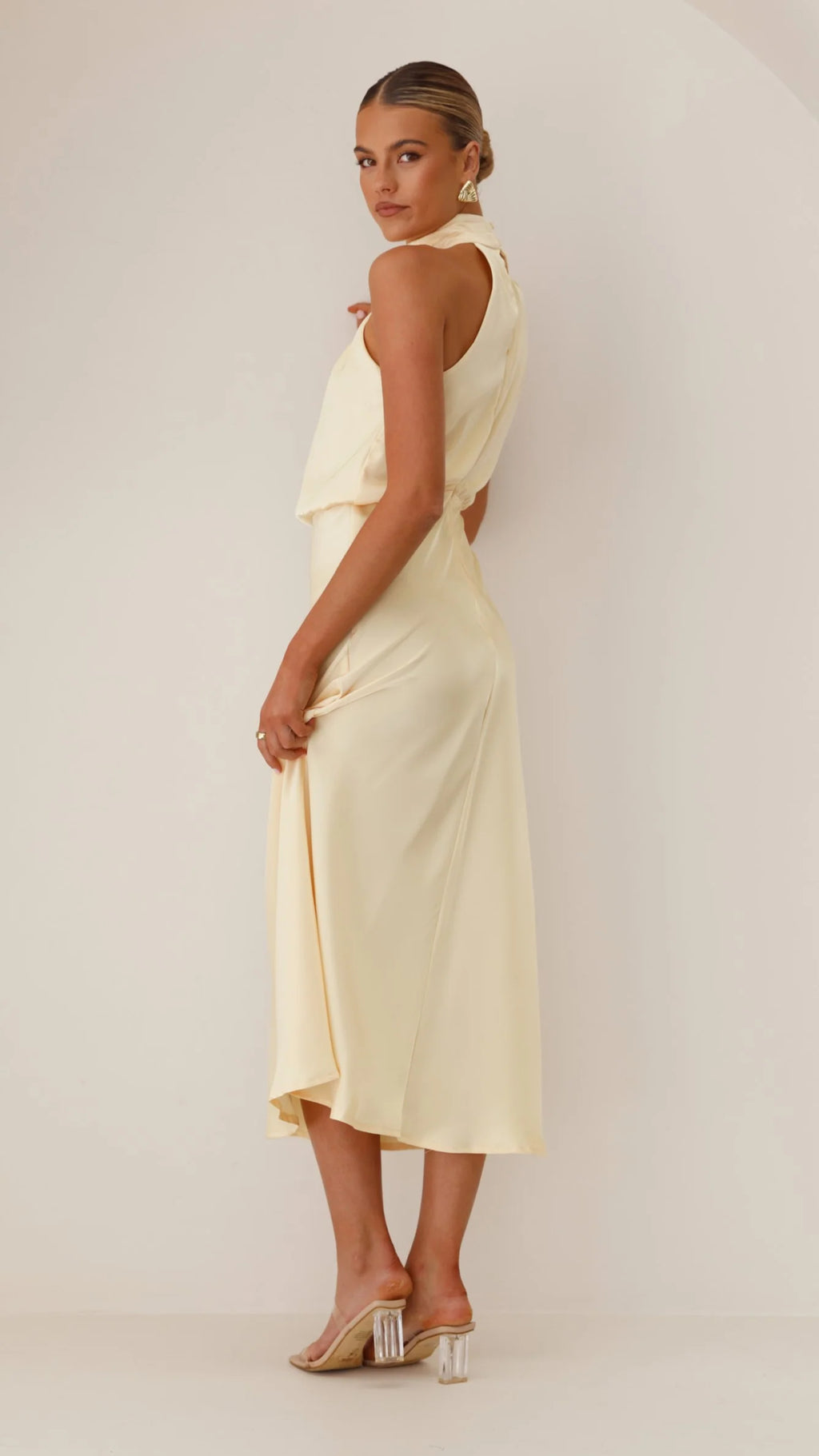 Esther Maxi Dress - Lemon