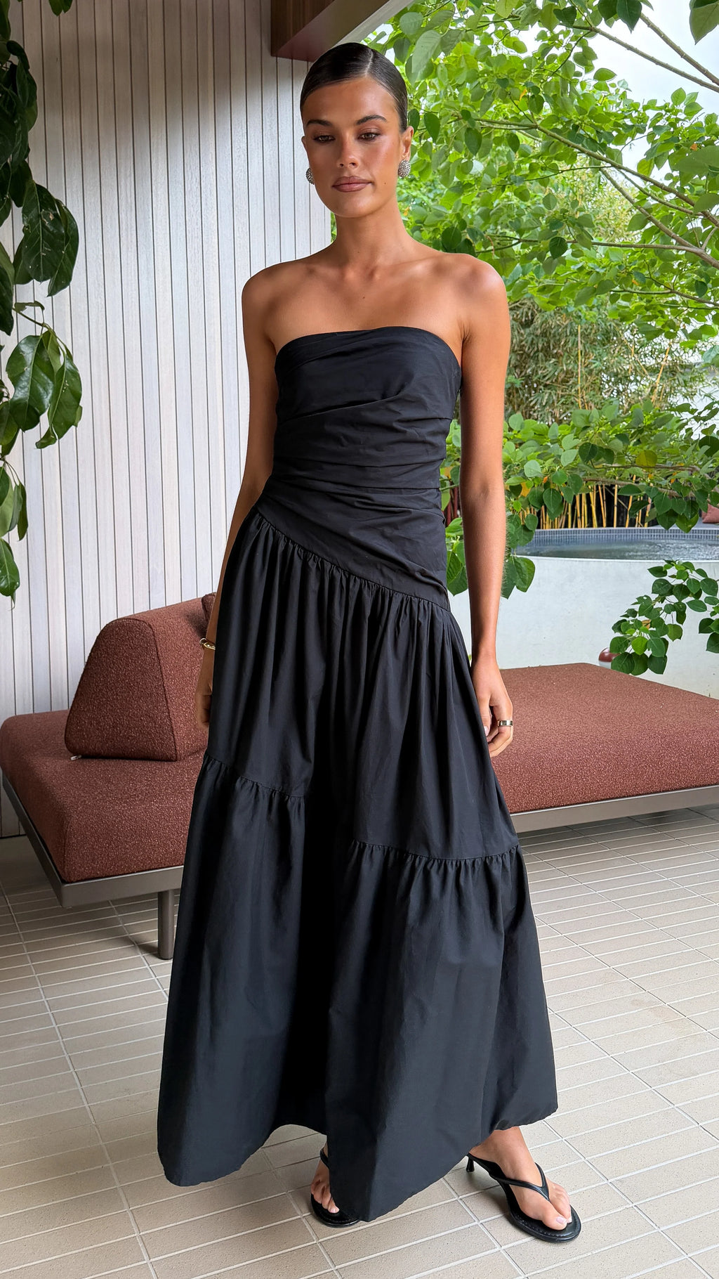 Lola Maxi Dress - Black