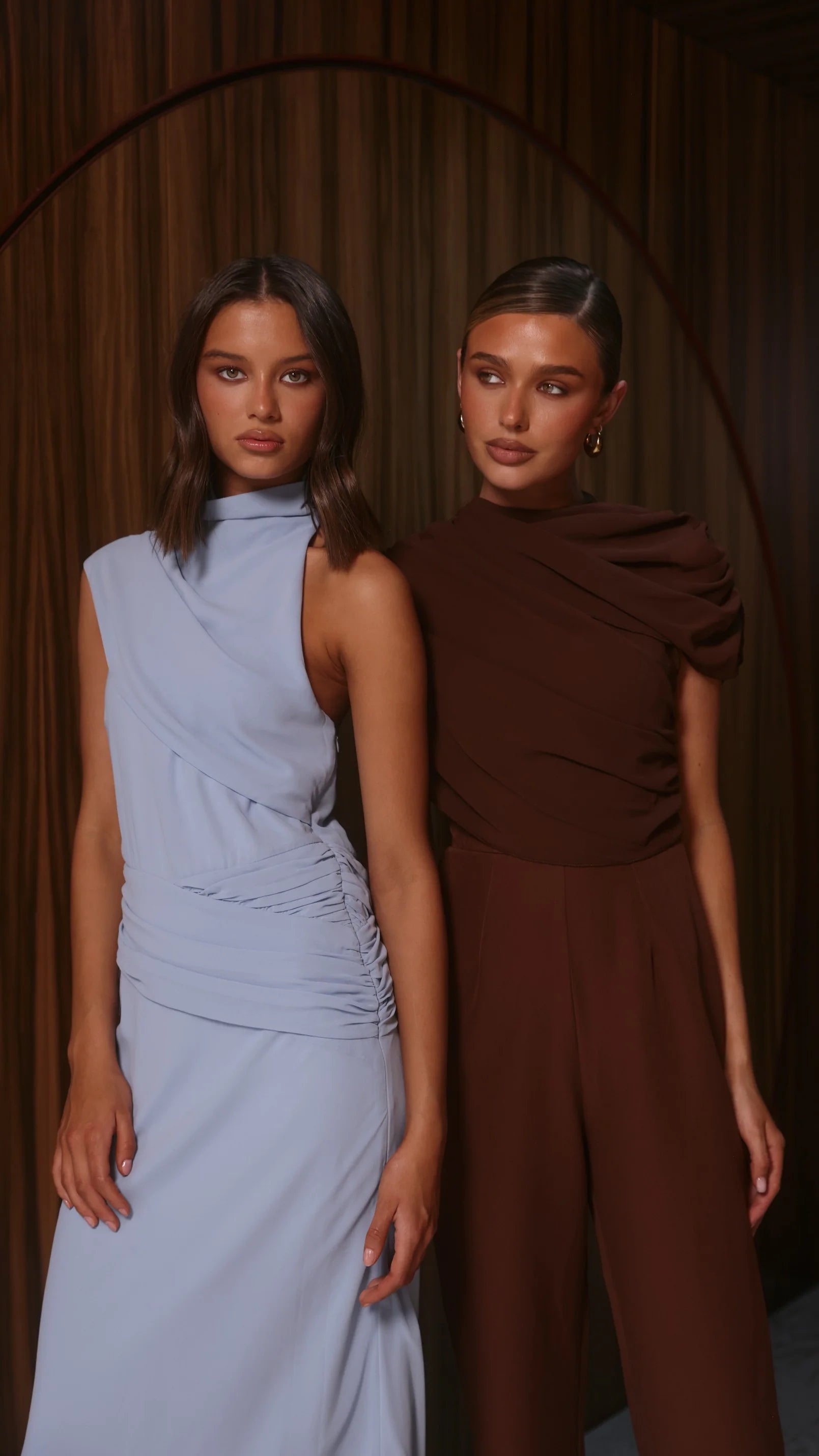 Via Maxi Dress - Blue