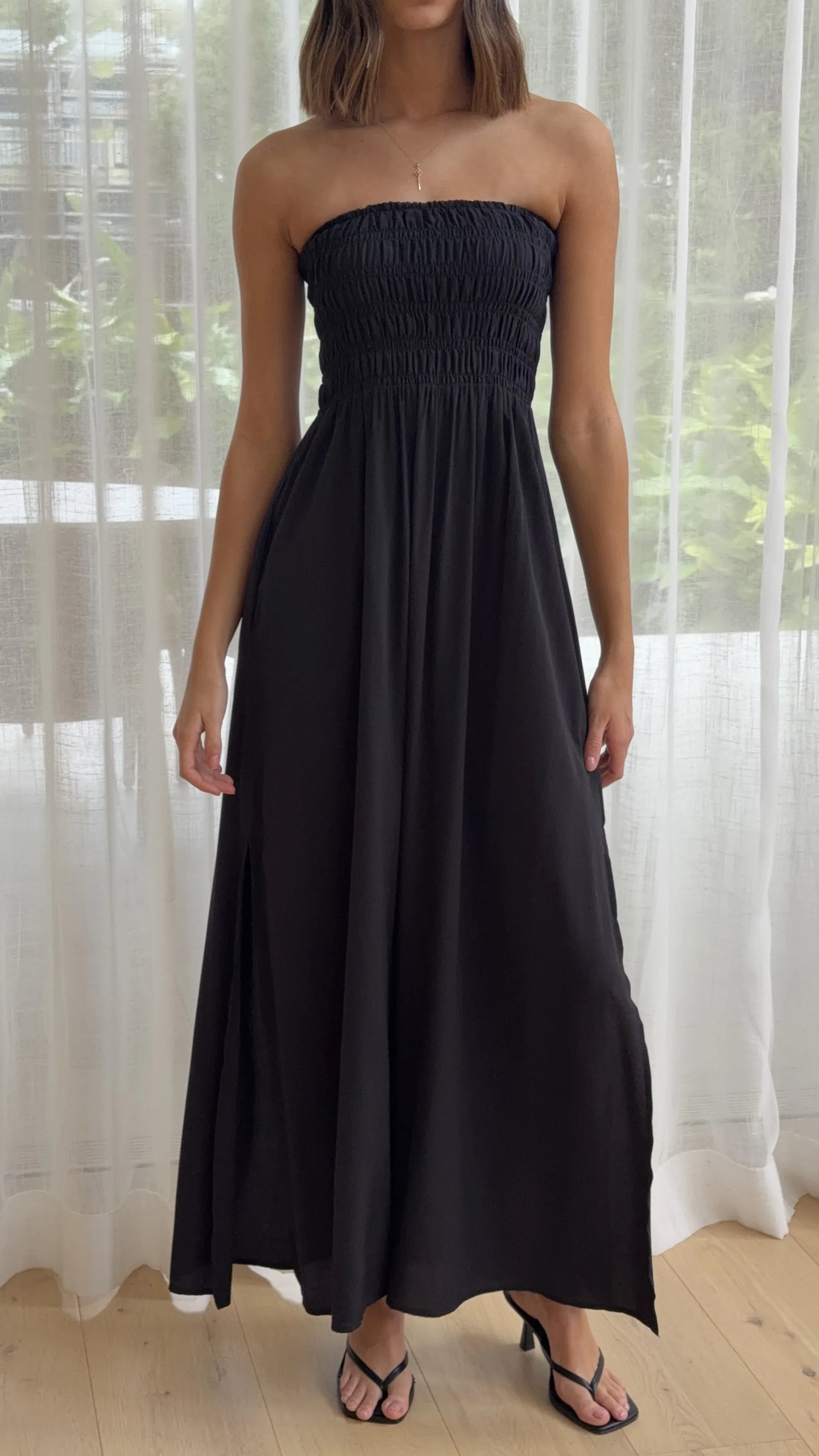 Marcy Maxi Dress - Black