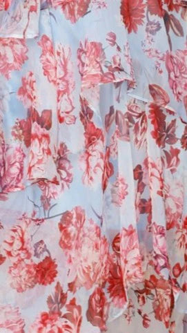 Soho Maxi Dress - Pink Floral