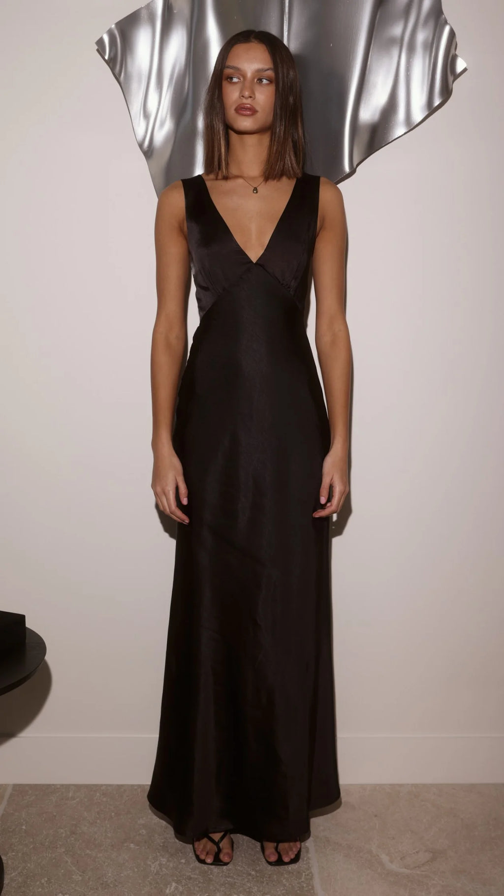 Sofia Maxi Dress - Black