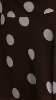 Lily Halter Mini Dress - Chocolate Spot