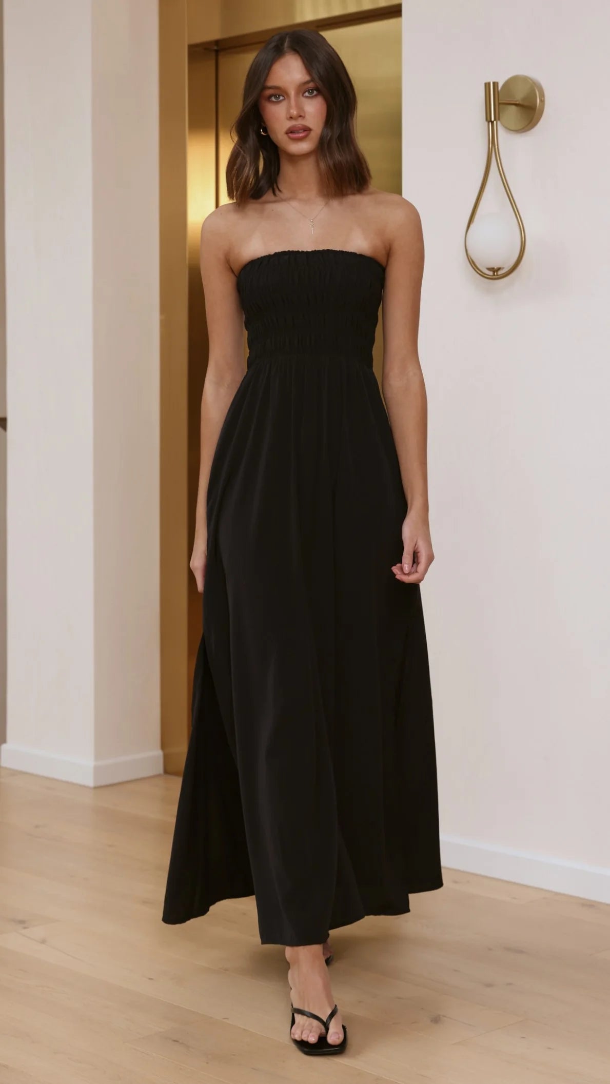 Marcy Maxi Dress - Black