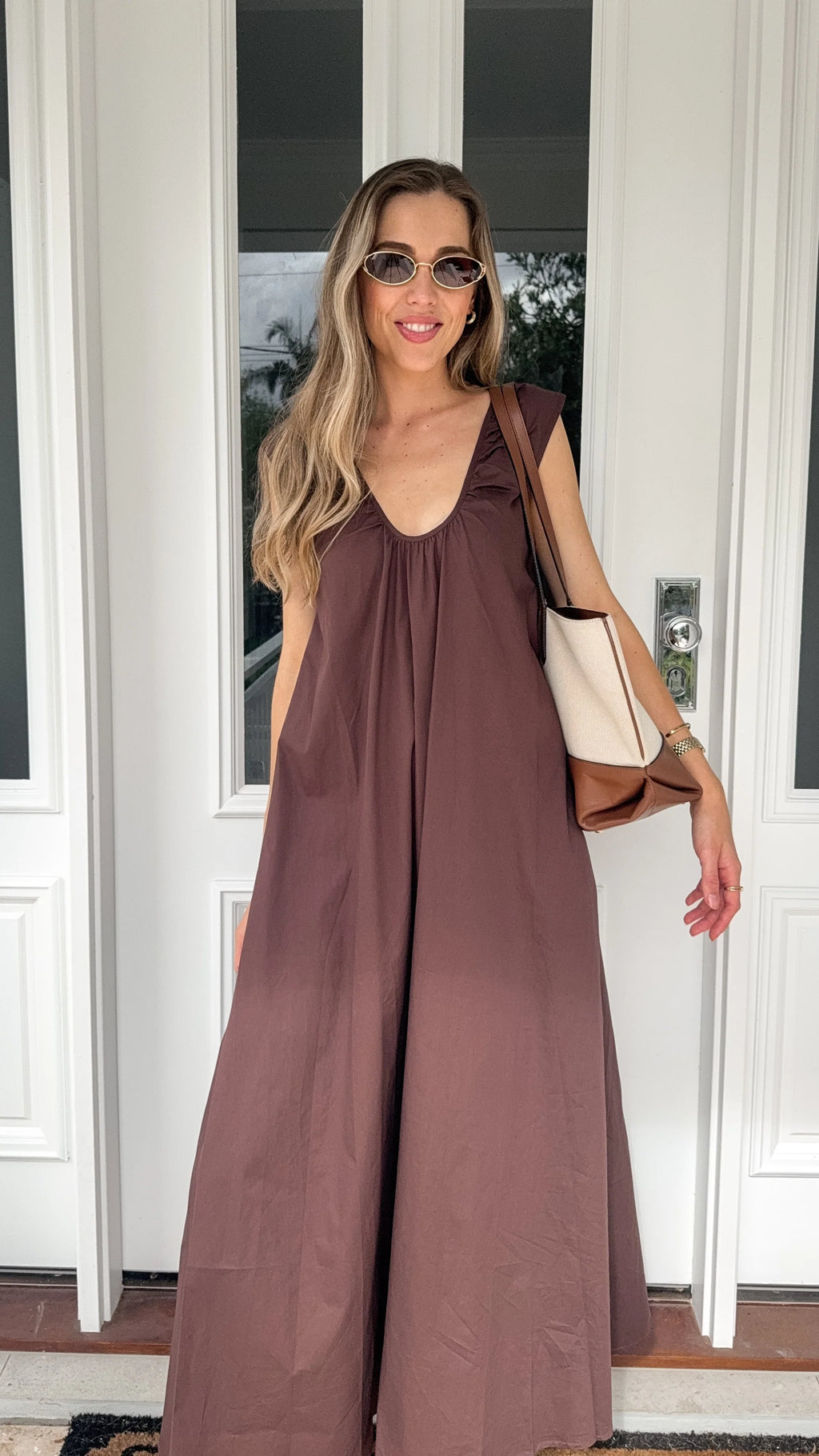 Scout Maxi Dress - Chocolate