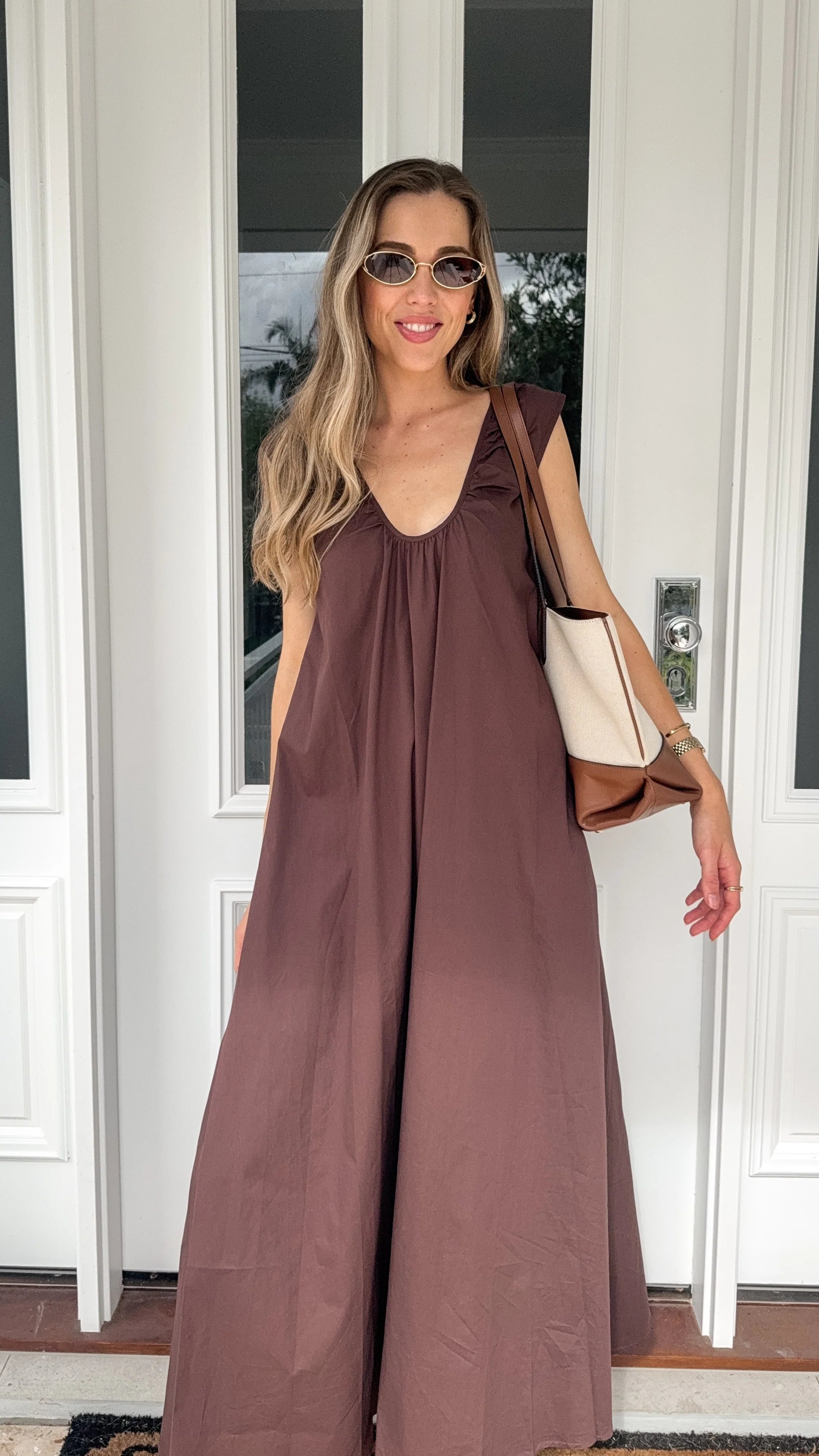Scout Maxi Dress - Chocolate