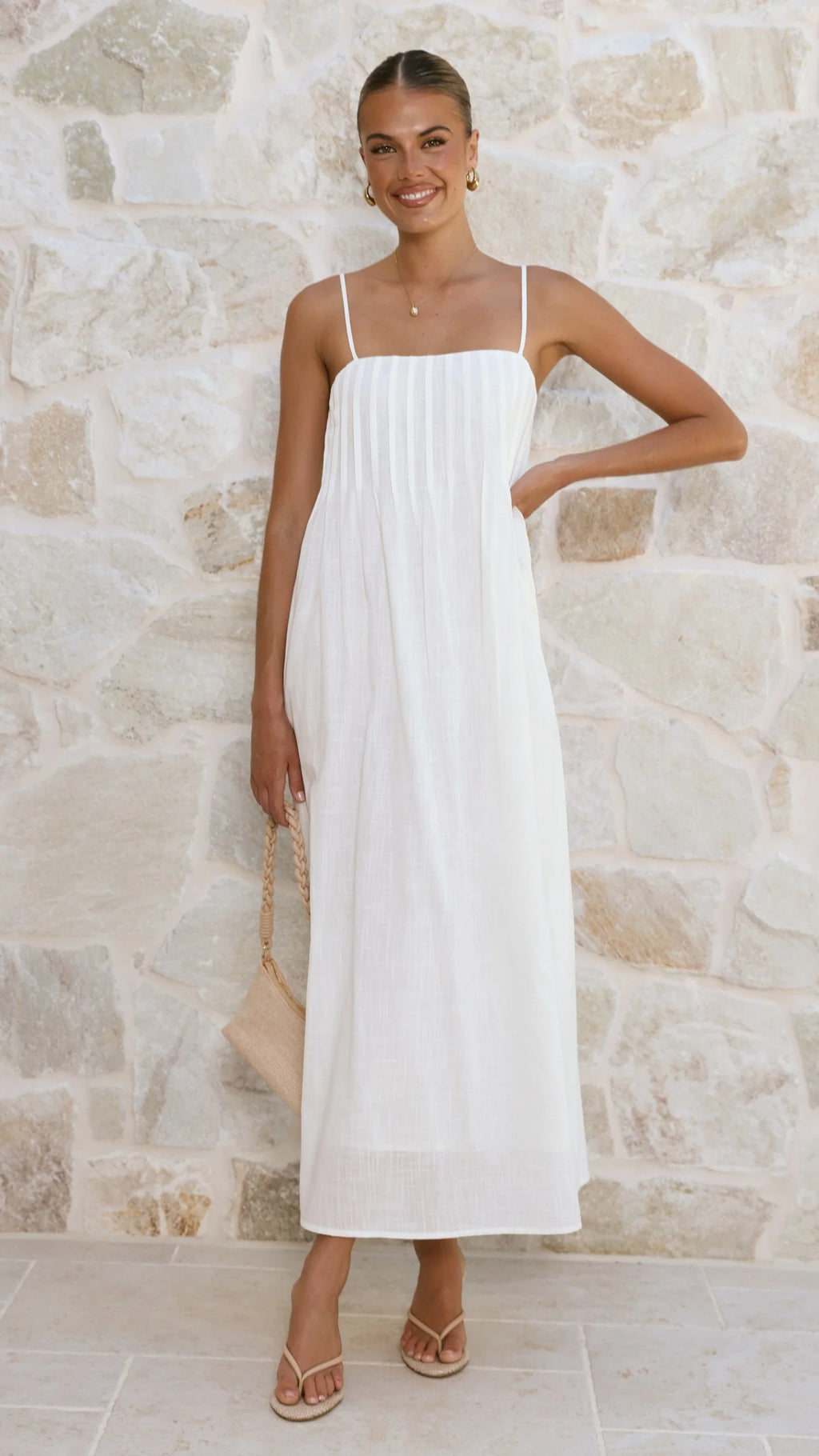 Stayla Maxi Dress - White