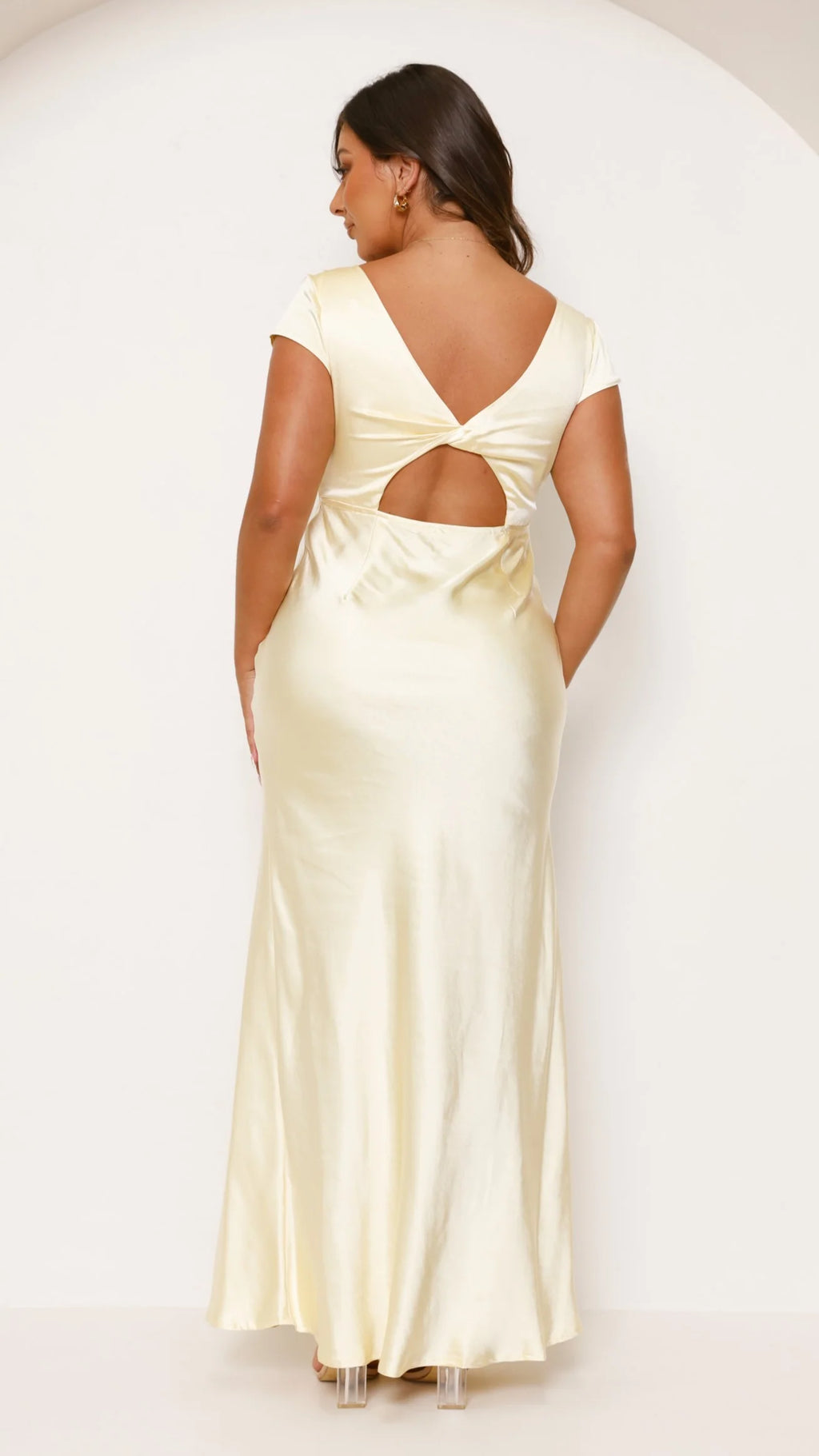 Amelia Maxi Dress - Yellow