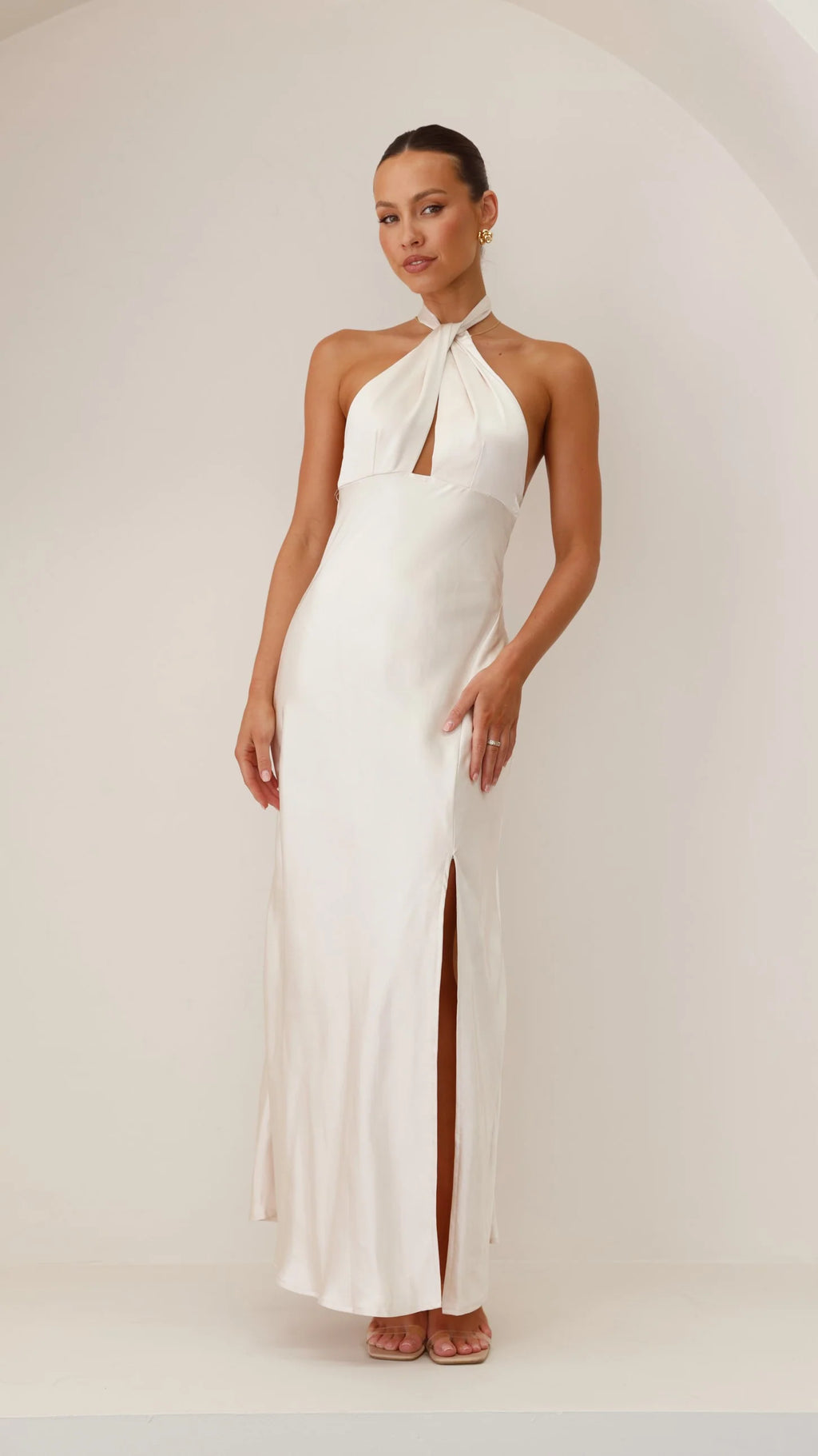Amalia Maxi Dress - Champagne