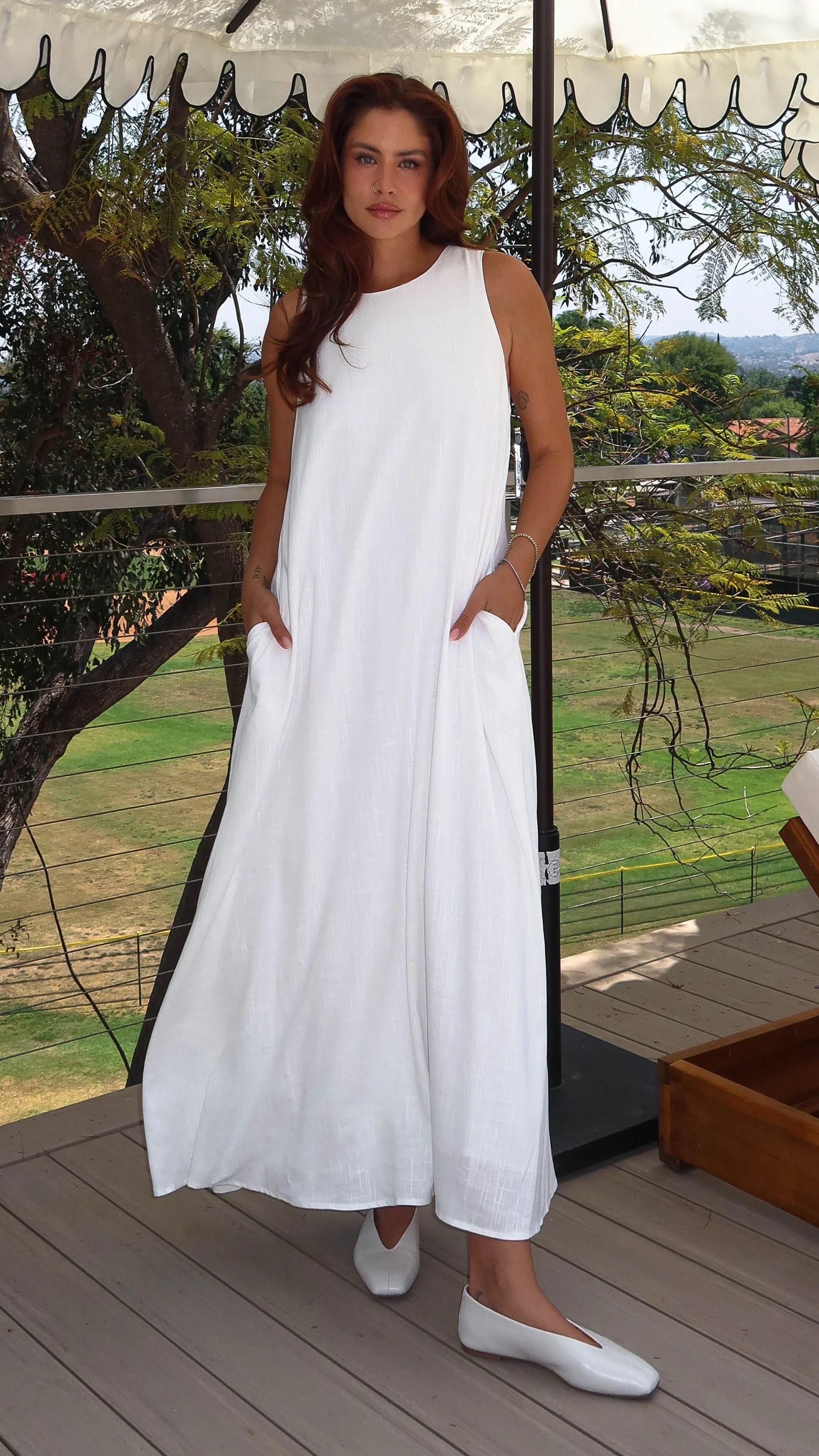 Mylah Maxi Dress - White