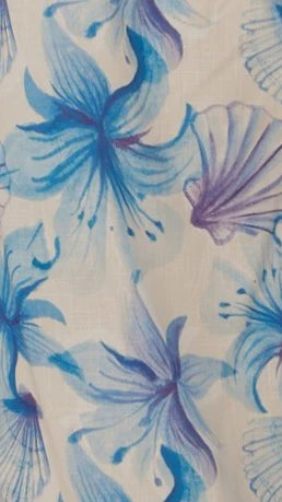 Molly Mini Dress - Ocean Bloom