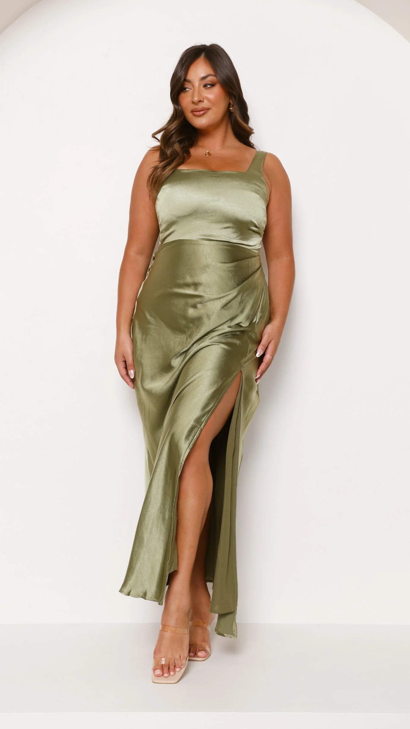 Alaria Maxi Dress - Olive