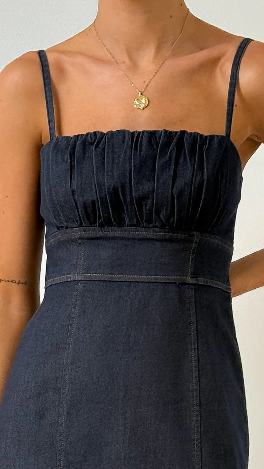 Kiara Maxi Dress - Indigo