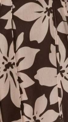 Bree Mini Dress - Chocolate Floral