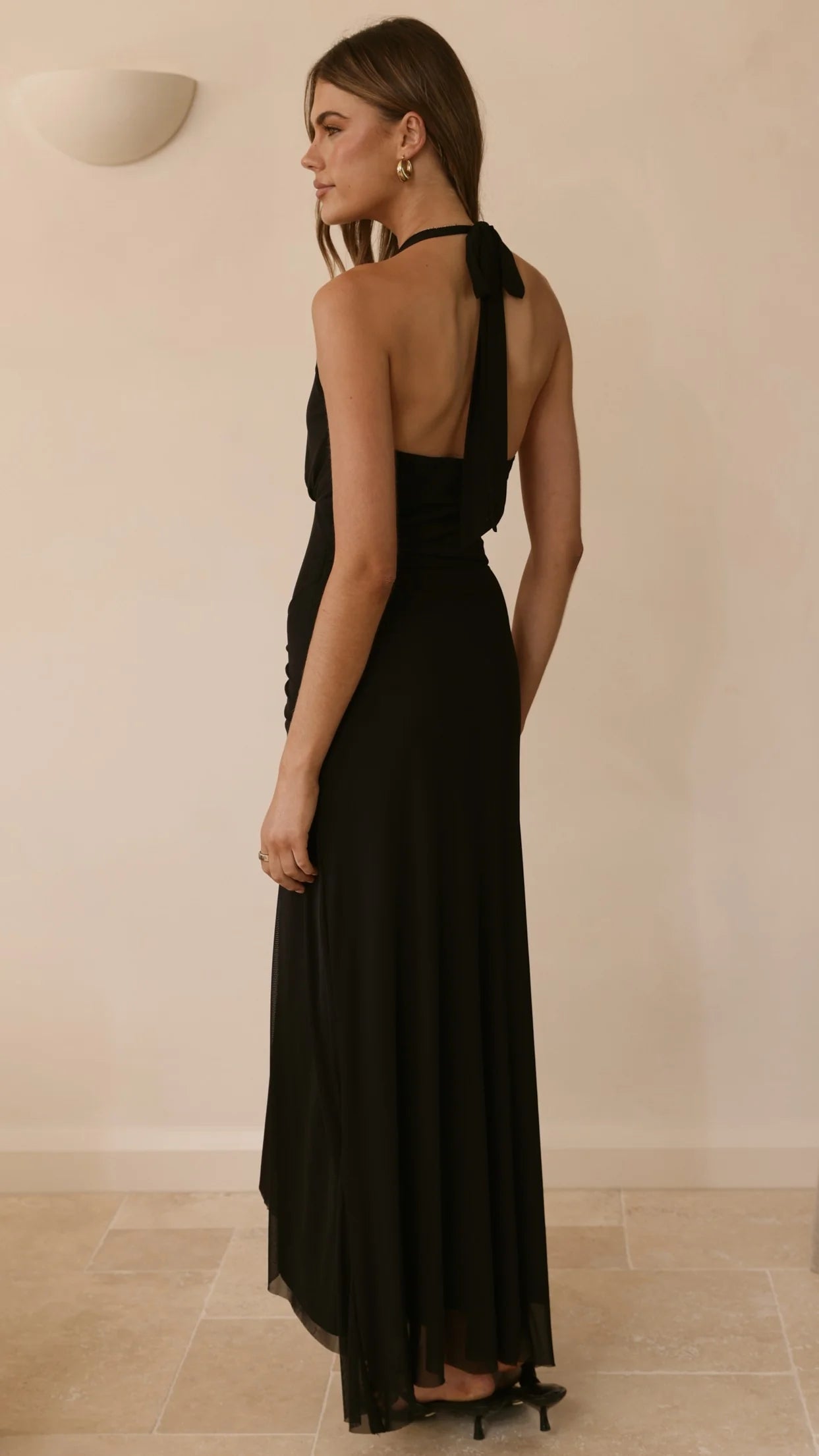 Meredith Maxi Dress - Black