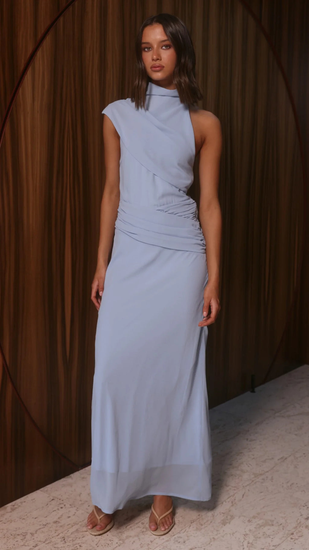 Via Maxi Dress - Blue