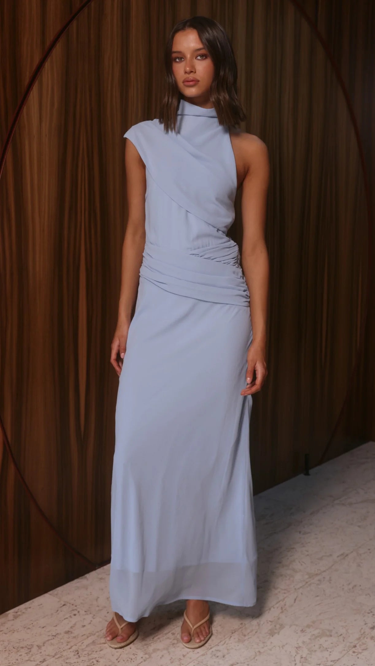 Via Maxi Dress - Blue