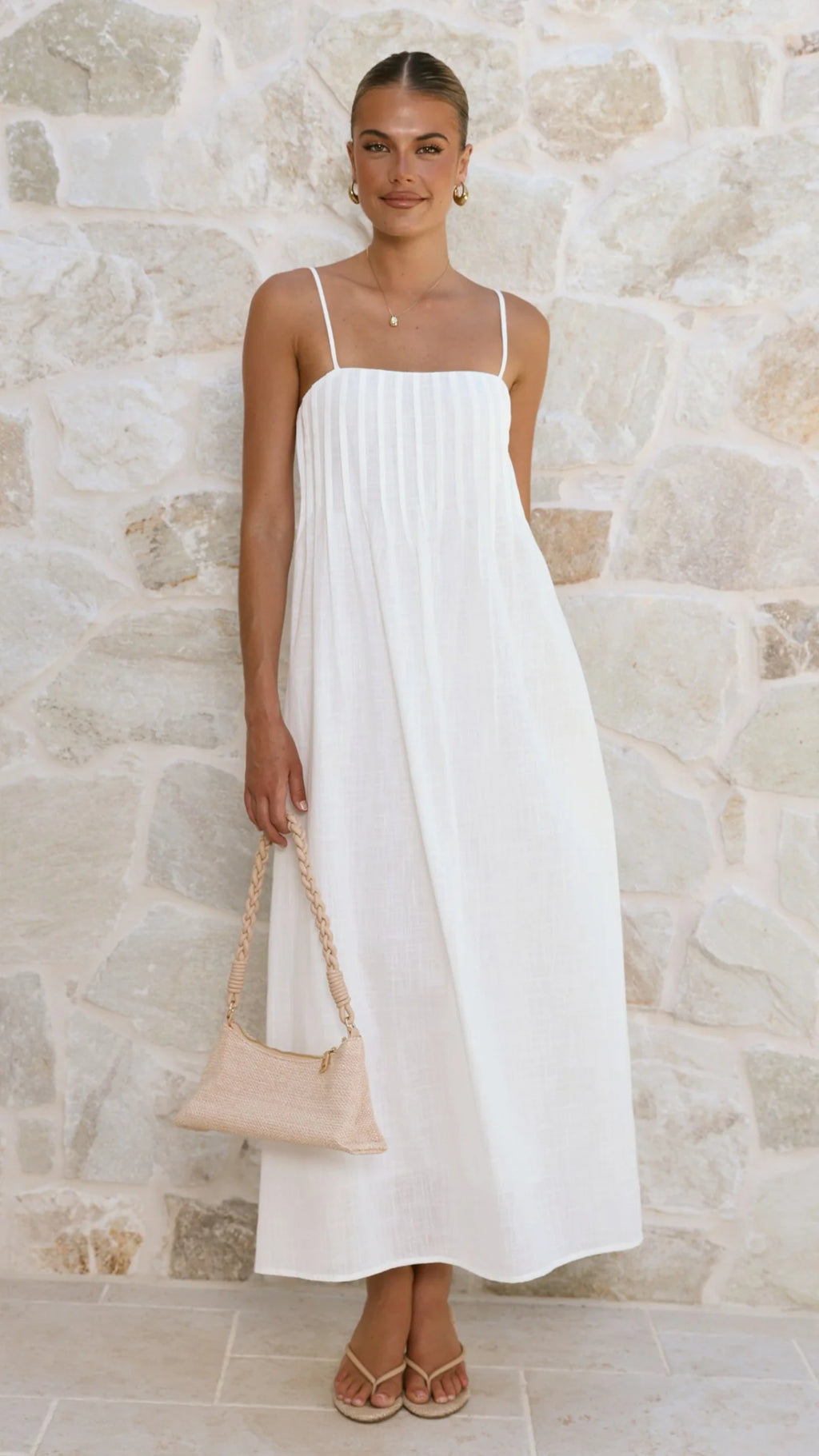 Stayla Maxi Dress - White