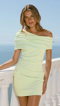 Telaia Mini Dress - Lime