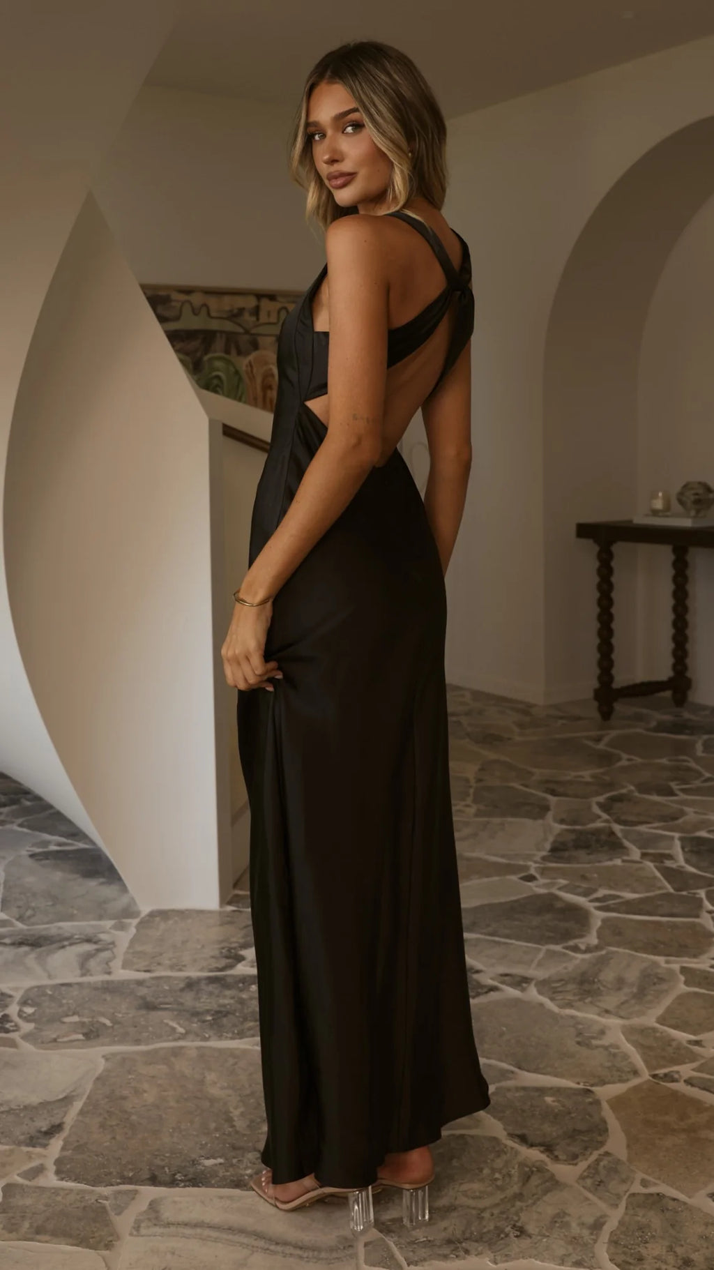 Eva Maxi Dress - Black