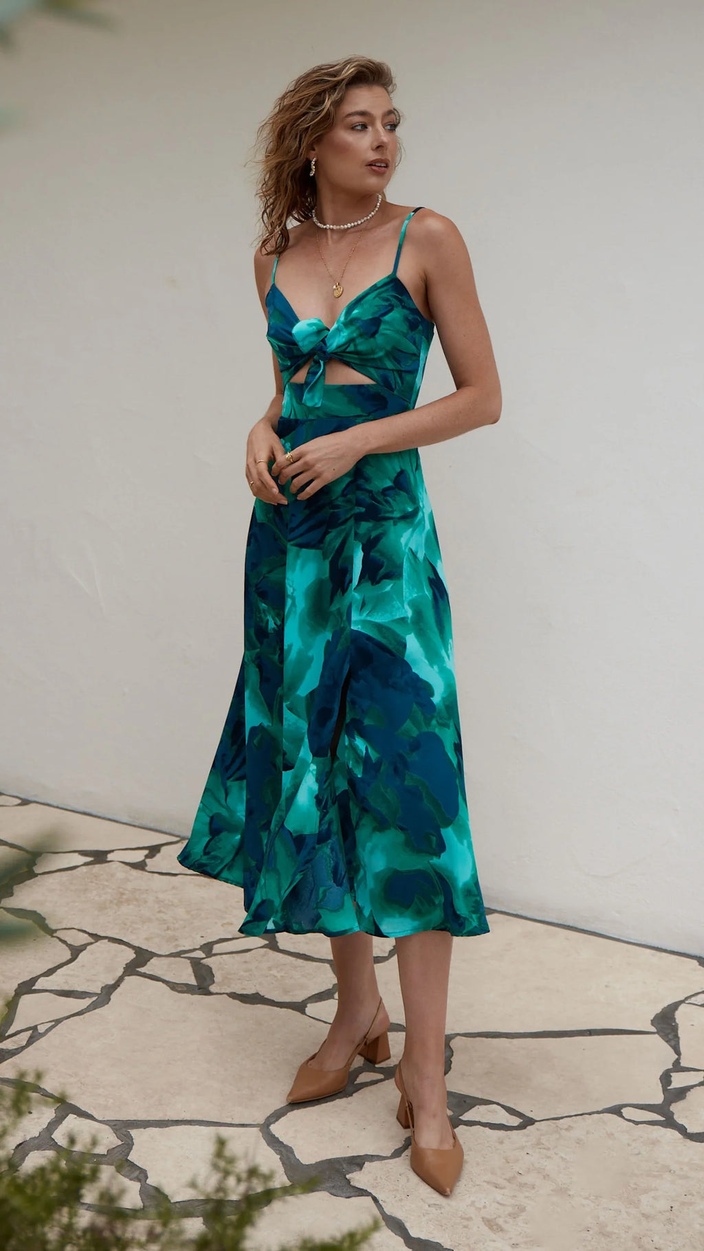 Dreamers Midi Dress - Calista Print