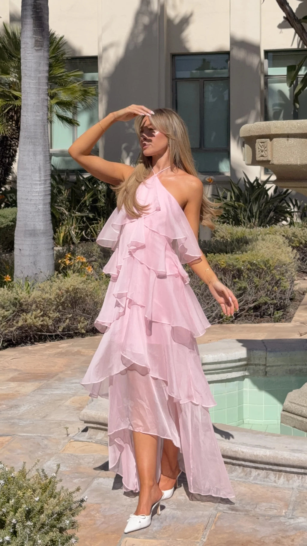 Soho Maxi Dress - Pink