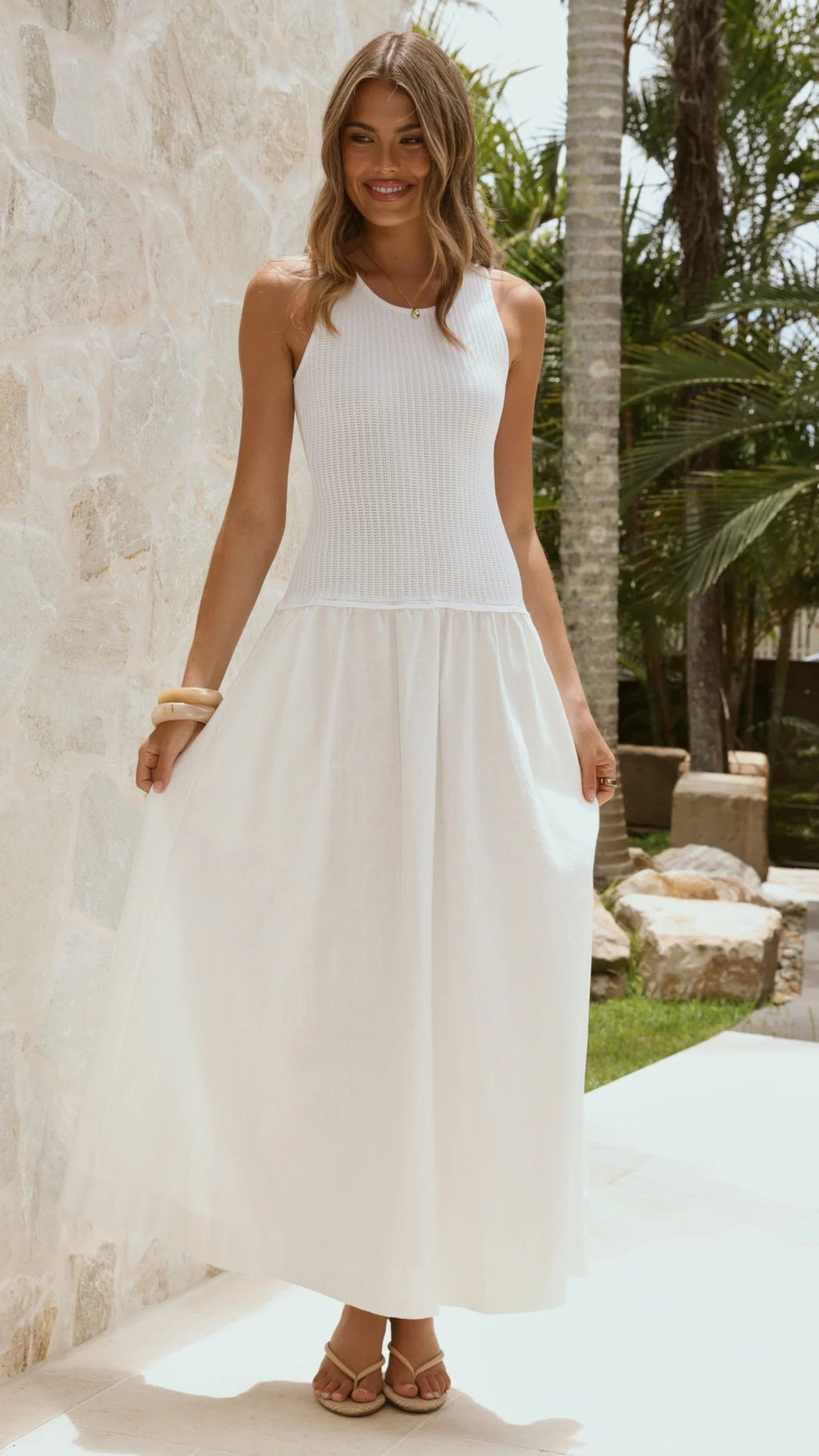Arden Maxi Dress - White