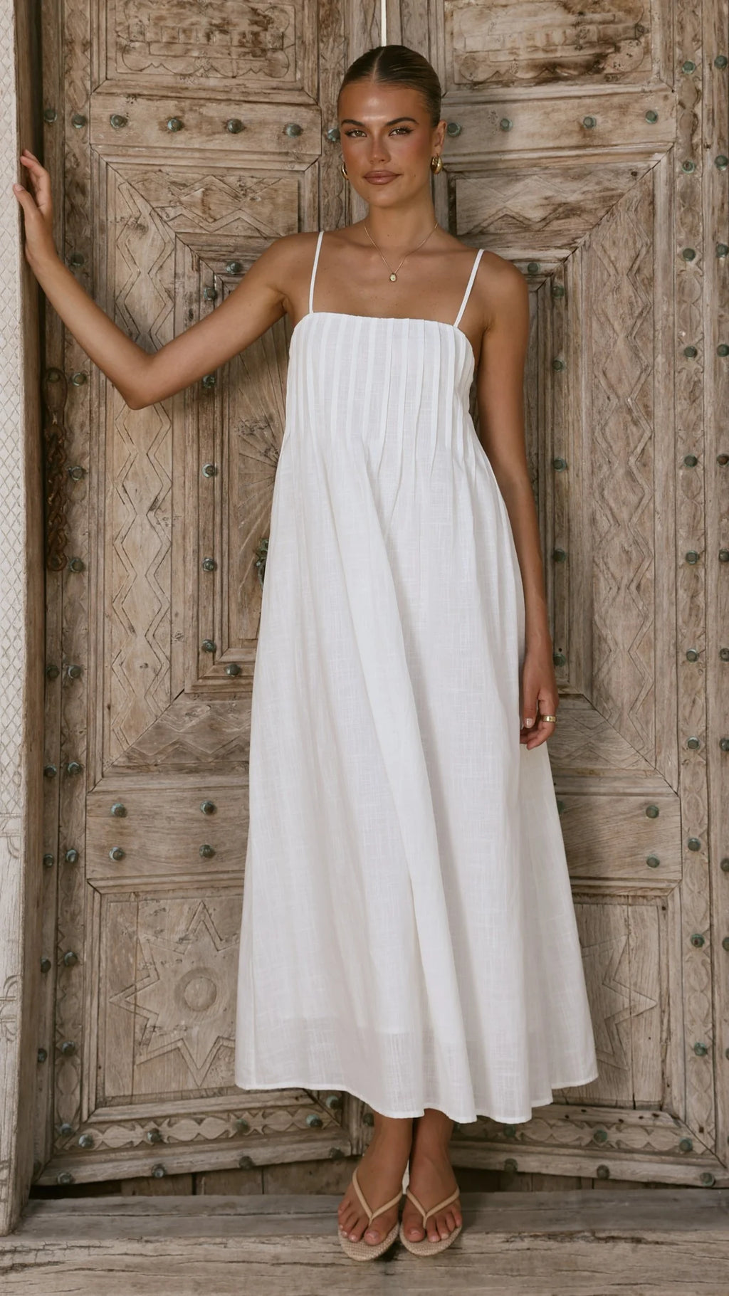 Stayla Maxi Dress - White