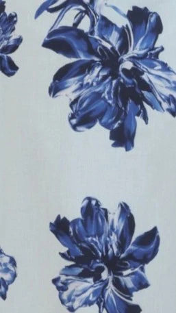 Larna Maxi Dress - Blue Floral