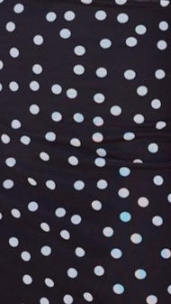 Lilani Maxi Dress - Black/White Polka Dot