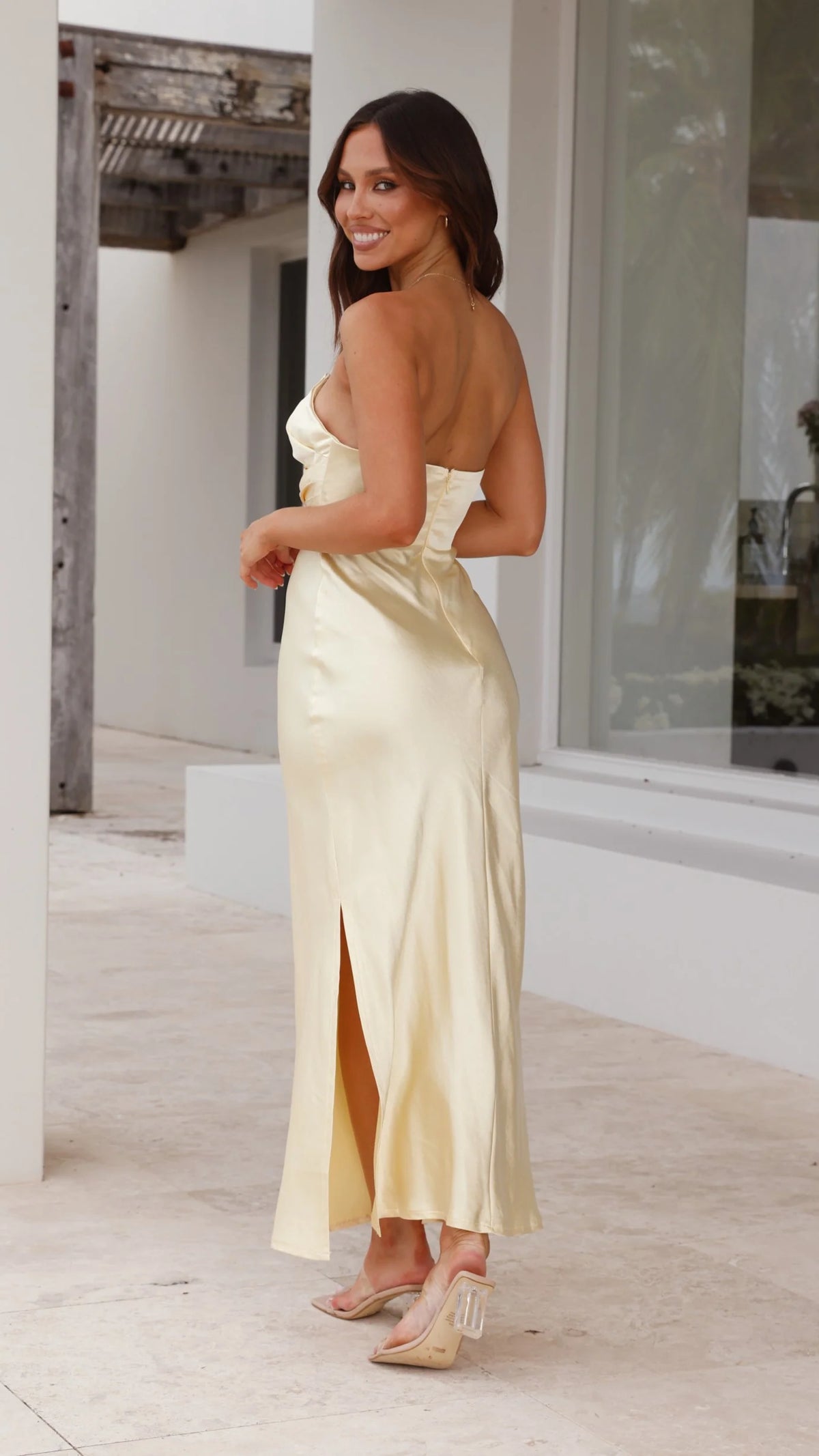 Valerie Maxi Dress - Yellow