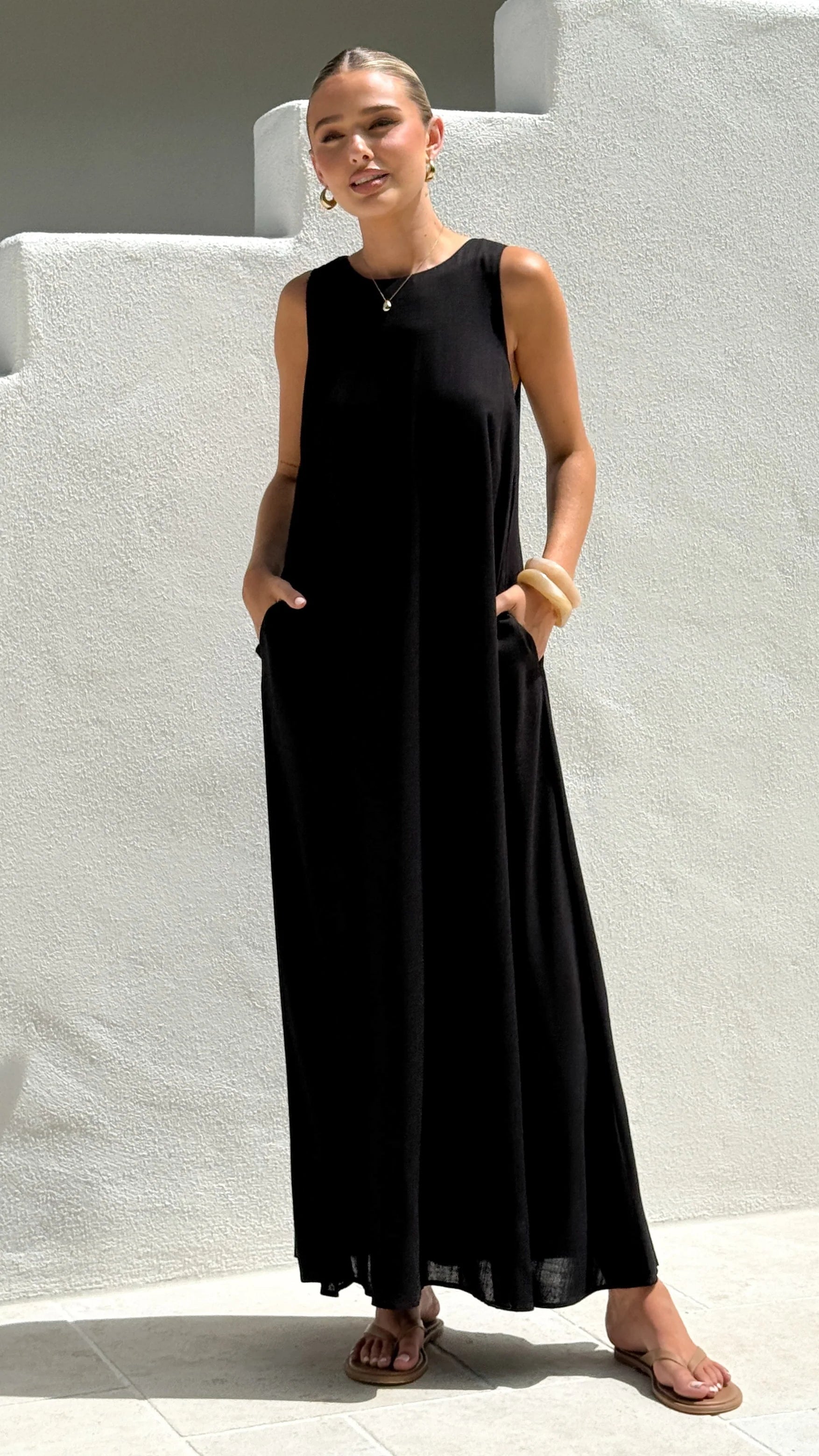 Mylah Maxi Dress - Black