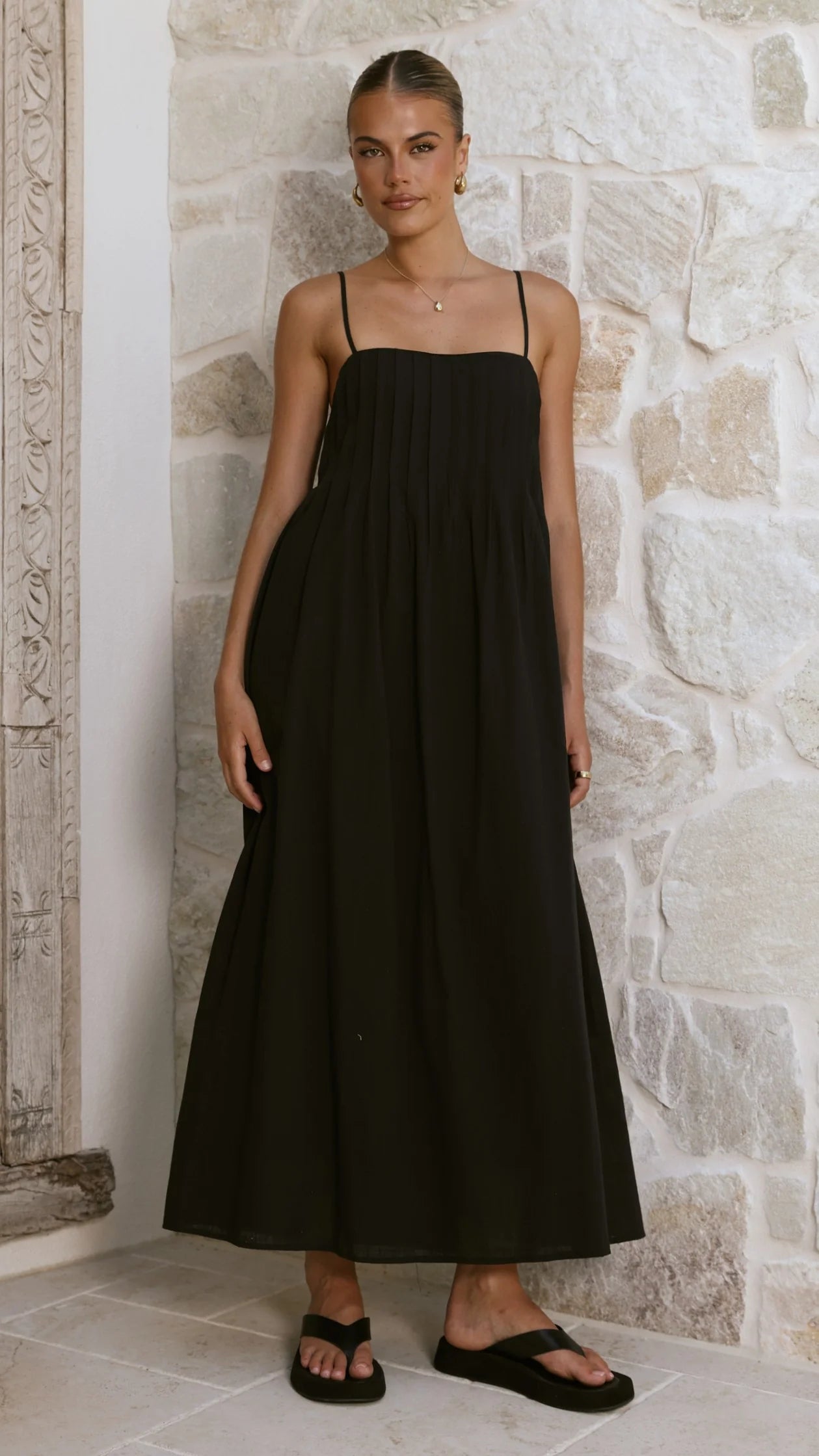 Stayla Maxi Dress - Black