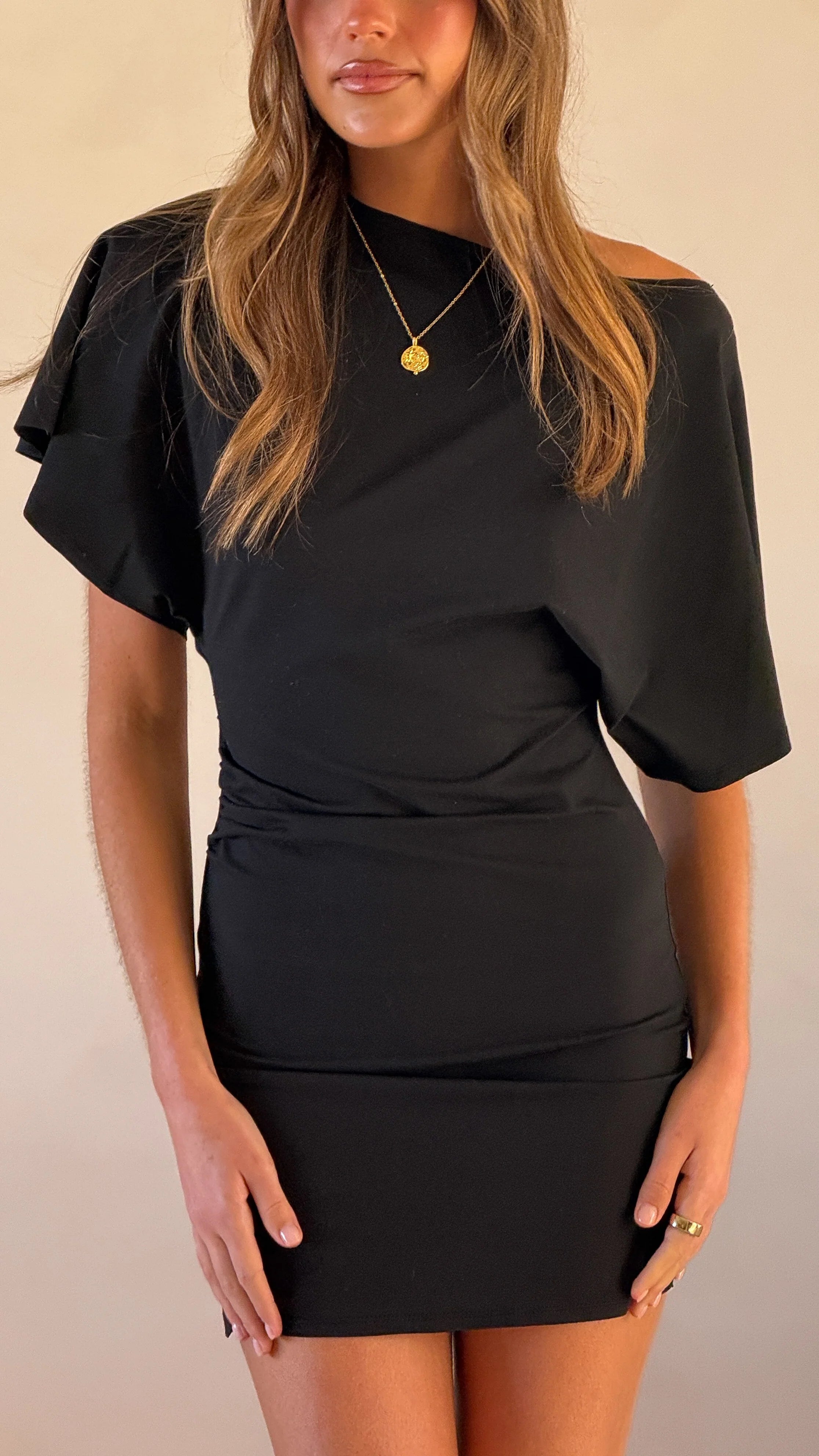 River Mini Dress - Black