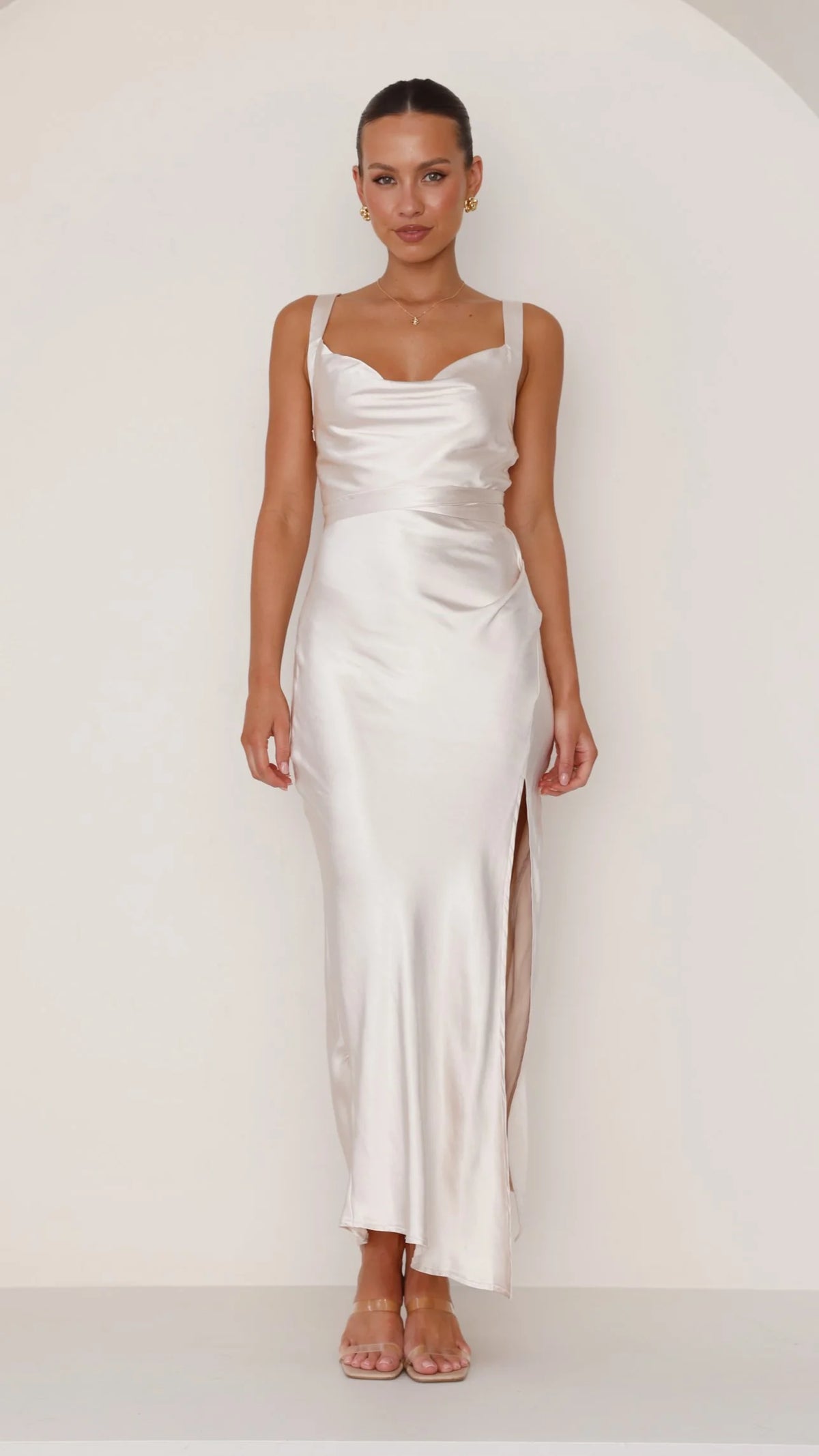 Zendaya Maxi Dress - Champagne