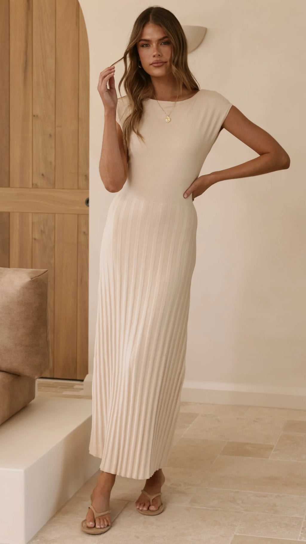 Marni Maxi Dress - Cream