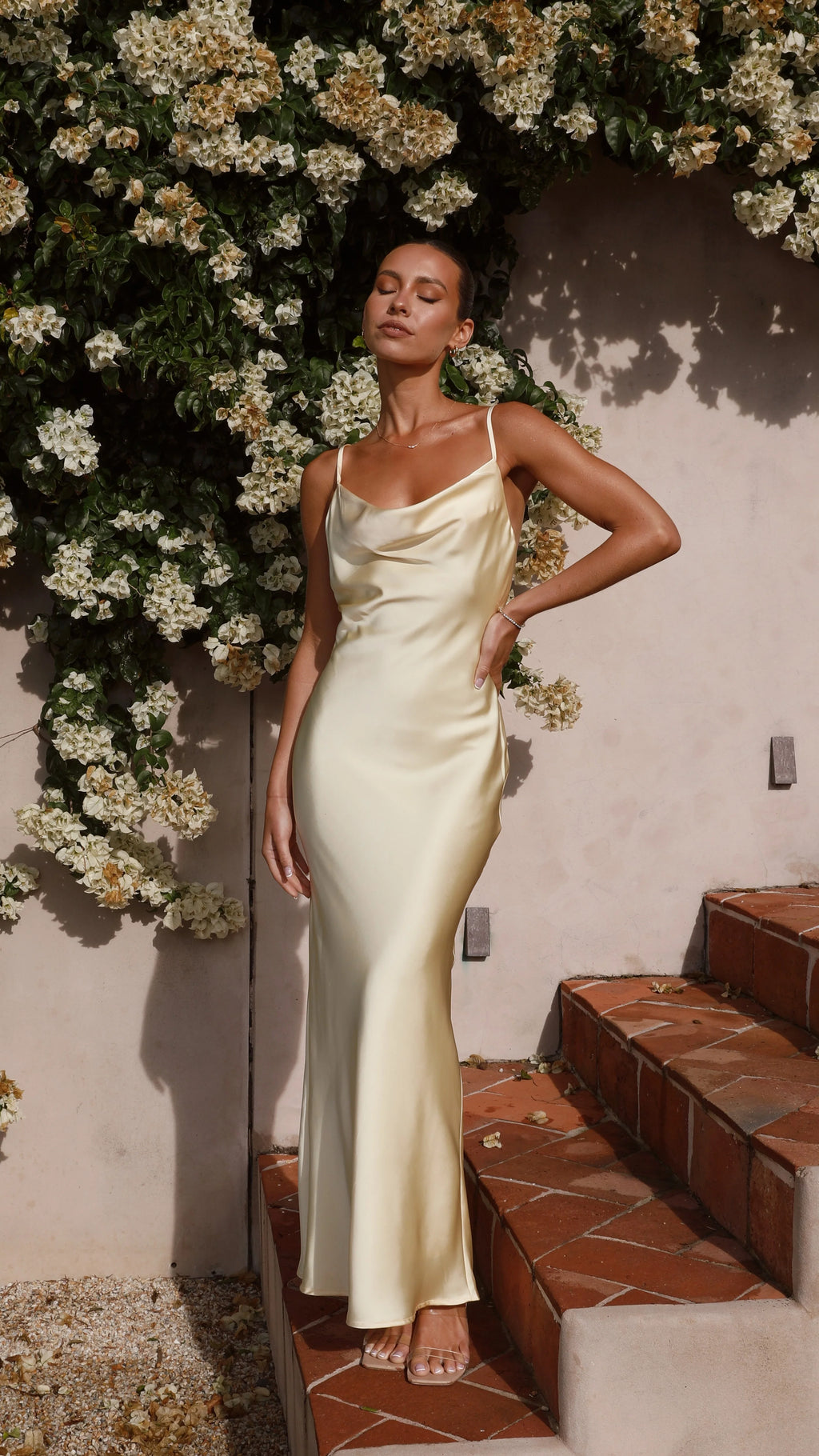 Willow Maxi Dress - Lemon