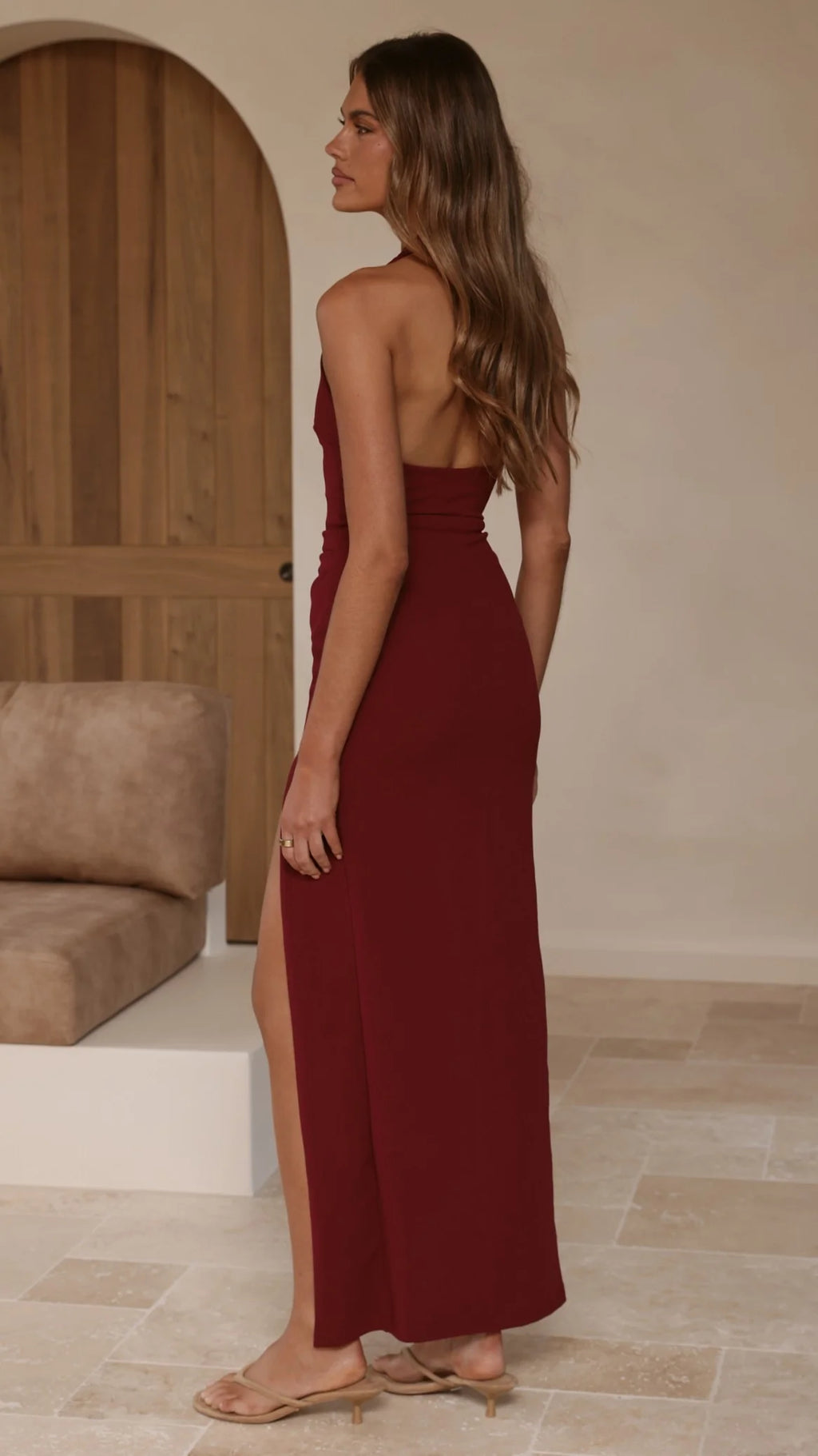 Jessica Maxi Dress - Wine
