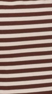 Nula Mini Dress - Brown Stripe