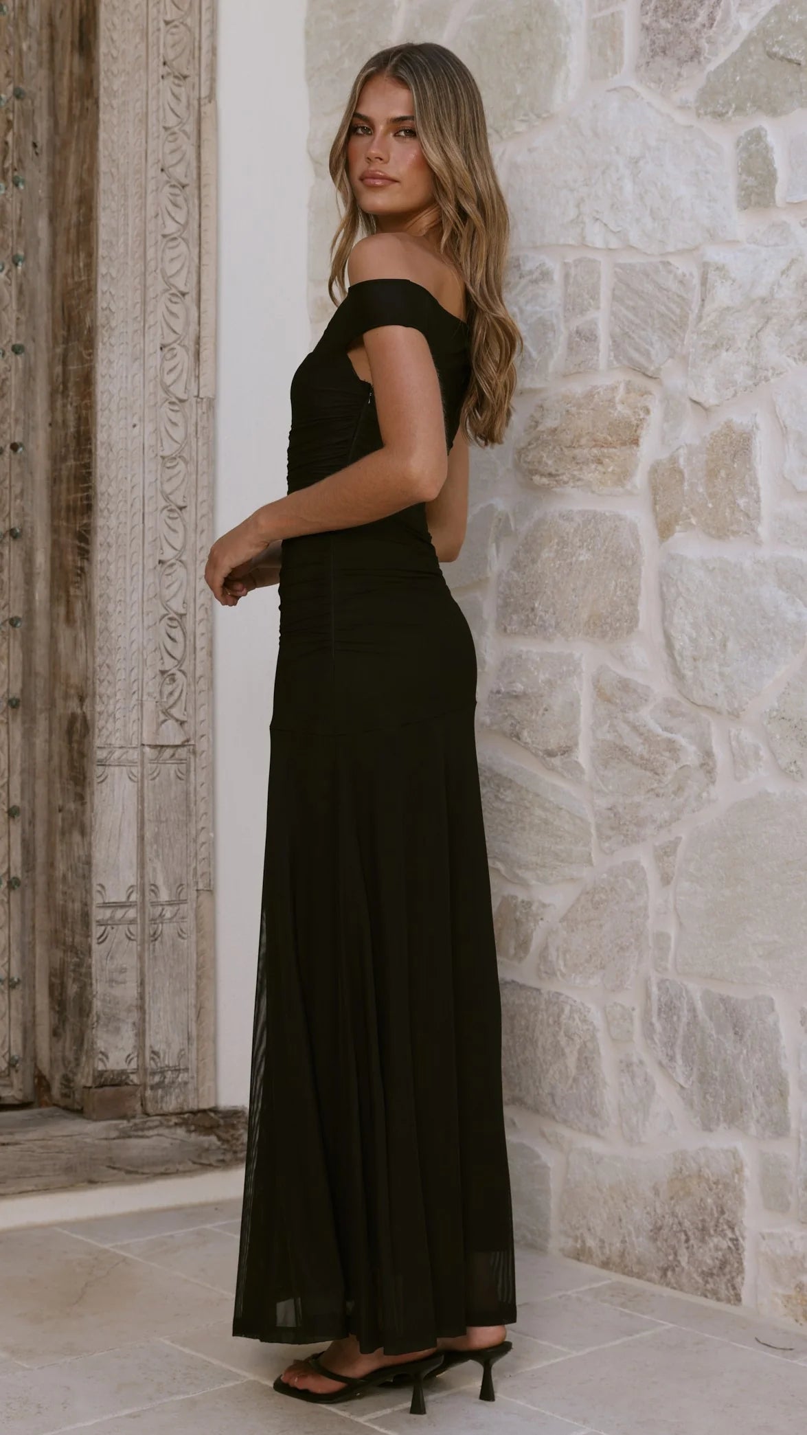 Malayah Maxi Dress - Black
