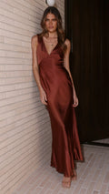 Sofia Maxi Dress - Rust