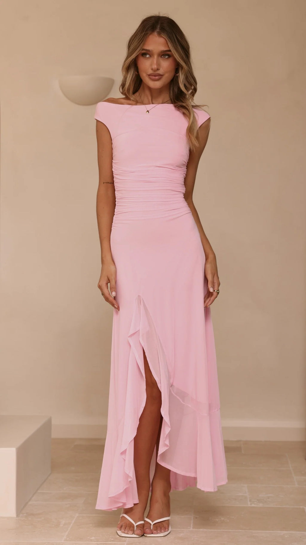 Sareiah Maxi Dress - Pink