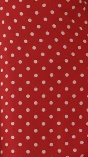 Oriella Maxi Dress - Red Polka